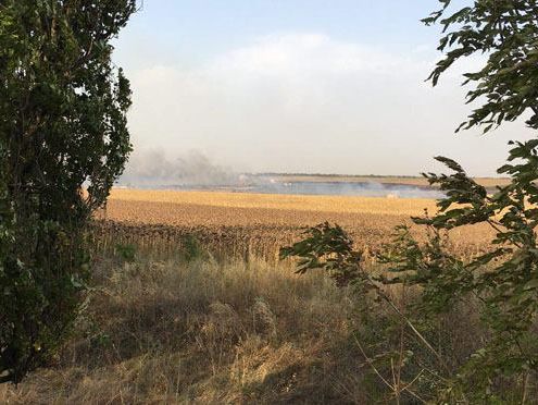Во время пожара в воинской части в Донецкой области никто не пострадал – Минобороны