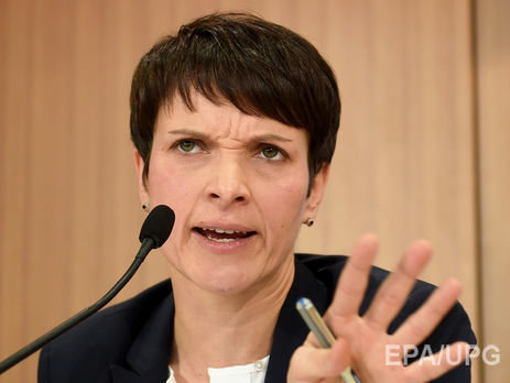 Сопредседатель "Альтернативы для Германии" заявила о своем выходе из партии
