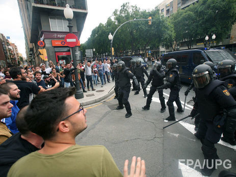 Представитель Испании извинился перед каталонцами за действия полиции в ходе референдума