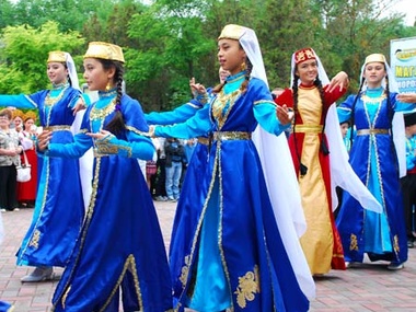 Крымские татары-переселенцы отметили Хыдырлез на Прикарпатье