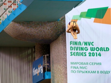 Украинские прыгуны в воду стали призерами московского этапа Мировой серии