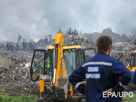 Во Львовской области снова горела свалка в Грибовичах