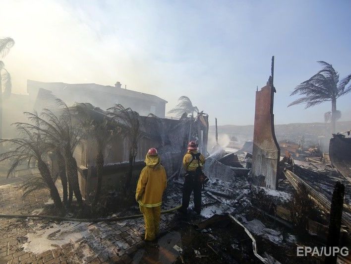 Лесные пожары в Калифорнии: количество жертв увеличилось до 15