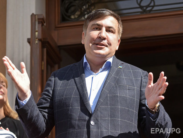 Саакашвили заявил, что Госмиграционная служба не рассматривает его заявление о политическом убежище в Украине