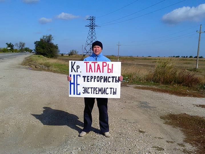 В Крыму задержали минимум 15 участников одиночных пикетов – "КрымSOS"