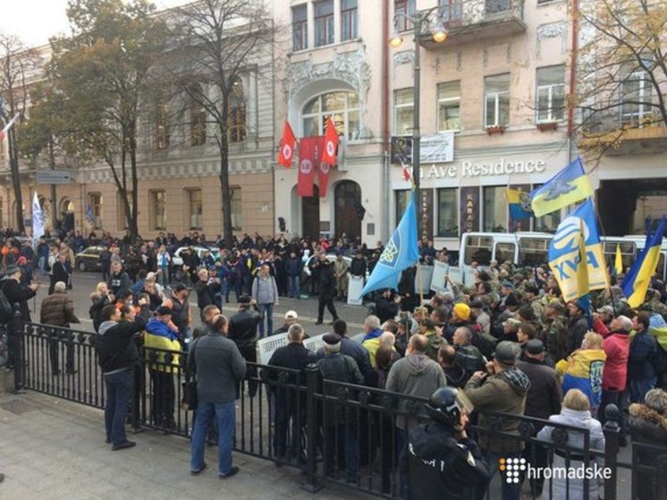 В стычках под Верховной Радой в Киеве есть пострадавшие