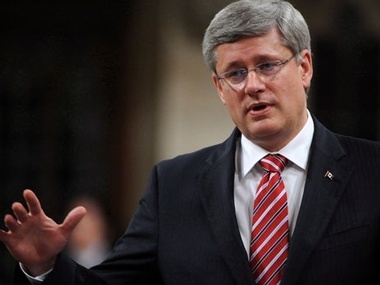 Харпер: Канада намерена оказать Украине финансовую помощь