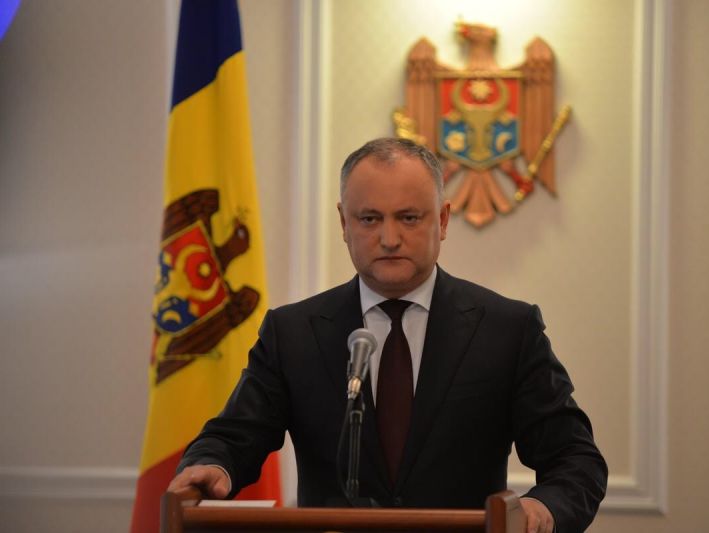 Конституционный суд Молдовы считает, что Додон находится в состоянии временной неспособности исполнять свои обязанности