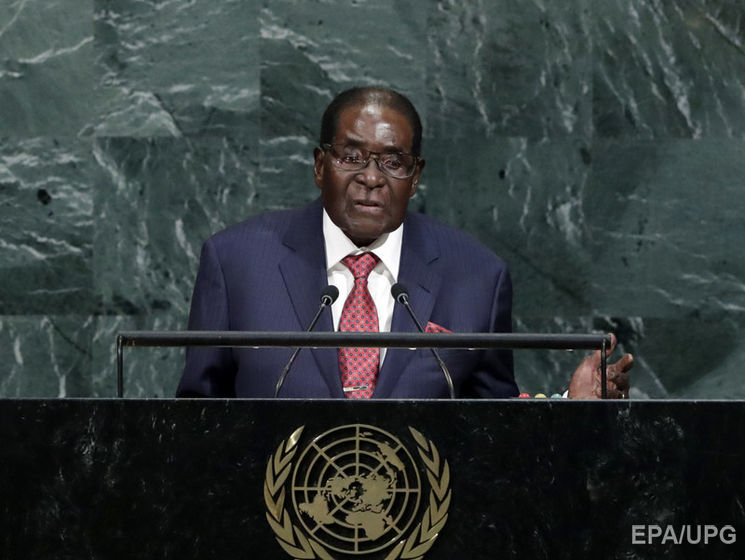 ﻿ВООЗ призначила президента Зімбабве Мугабе послом доброї волі, світова спільнота – проти