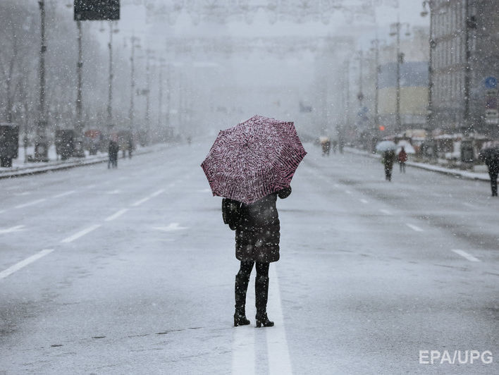 30 октября на западе Украины ожидается мокрый снег и метели – Укргидрометцентр