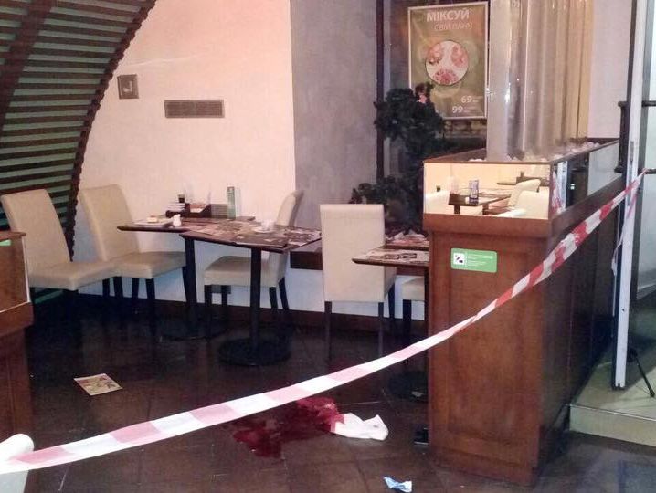 ﻿У київському ресторані відвідувачу вистрілили в голову