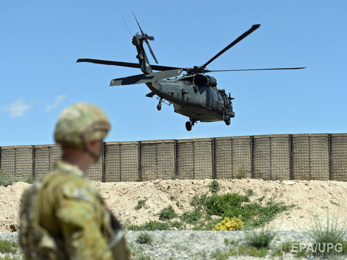 В Афганистане потерпел крушение вертолет с военными США, один погиб, шесть ранены