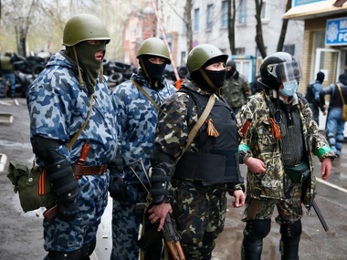 Минобороны: Террористы в Славянске установили на блокпостах противотанковые ракетные комплексы