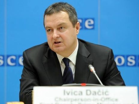 ﻿Глава МЗС Сербії заявив, що країна хоче до ЄС, але ніколи не введе санкцій "проти друзів"