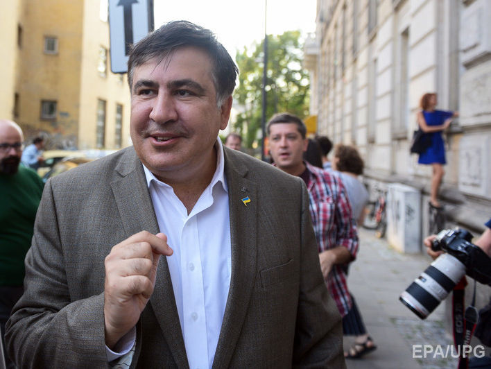 В Украине отменили вид на жительство личному оператору Саакашвили