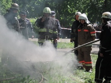 Пожар в колодцах коммутации Киевского телецентра потушен