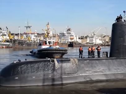 ﻿Фахівці виявили шуми зі зниклого в Аргентині підводного човна – ЗМІ
