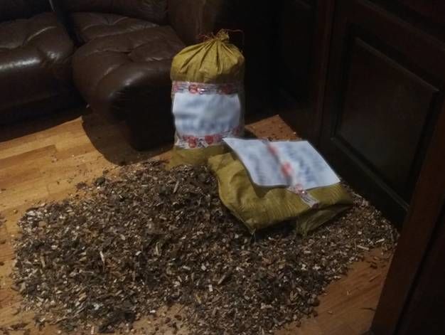 В Гослесагентство Украины ворвалось около 10 человек, которые оставили мусор и мешки с неизвестным содержимым