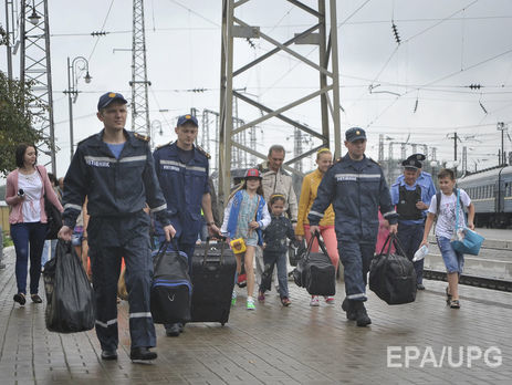 В общей сложности в Украине зарегистрировано 1,6 млн переселенцев