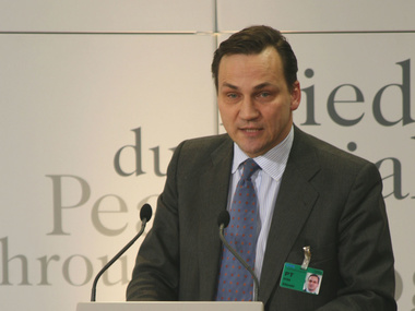 Глава польского МИД назвал требование отставки Януковича "политической ошибкой"