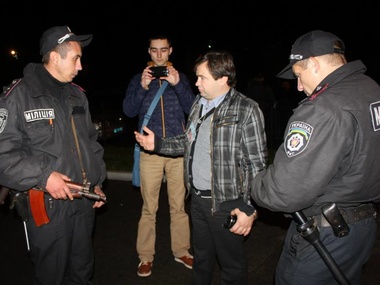 Адвоката арестованного активиста Дзиндзи задержала милиция