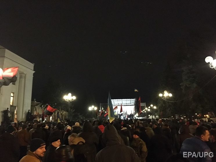 Шкиряк: На очередную фейковую "вече-революцию" Саакашвили пришло до 300 человек