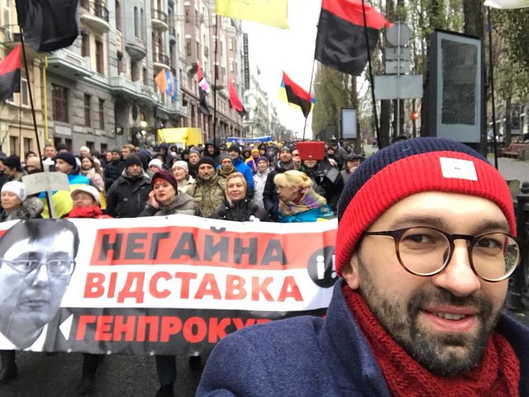 Лещенко: Сьогодні на антикорупційному марші було щонайменше 10 тис. гордих громадян