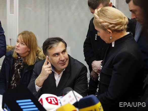 Саакашвили сравнил себя с Ходорковским и Тимошенко