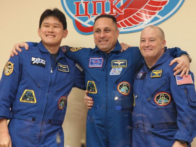 Сьогодні на МКС відправиться американсько-російсько-японський космічний екіпаж