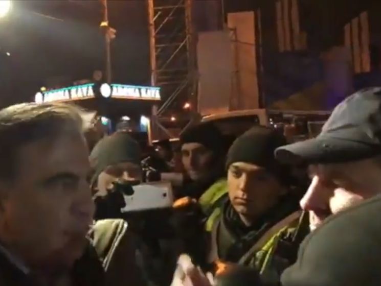 Саакашвили заявил, что "в стельку пьяный донецкий полицейский" обвинил его в употреблении наркотиков