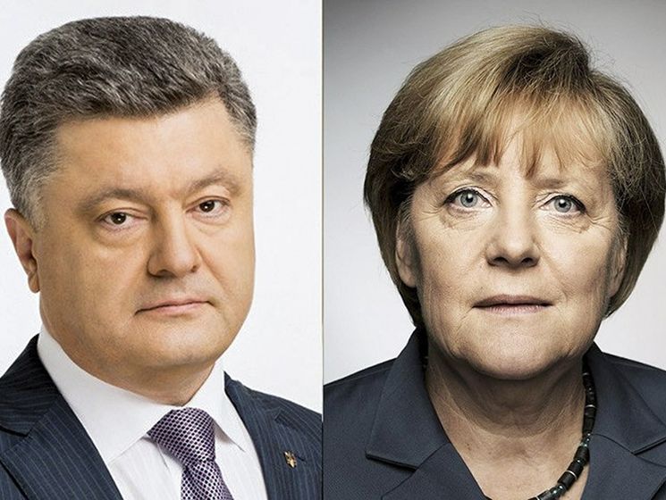 Меркель и Порошенко договорились о посредничестве экспертов из Франции и Германии для возвращения российских офицеров в СЦКК