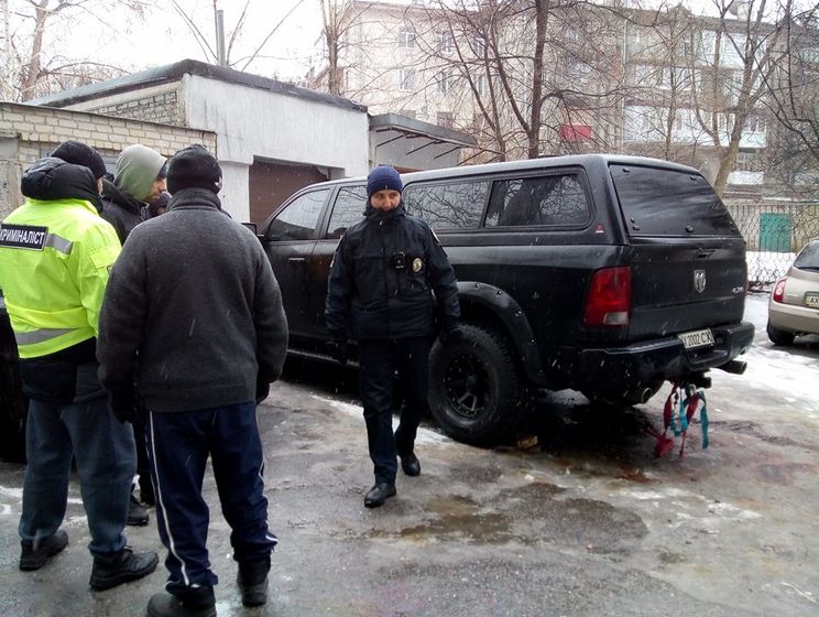 В Харькове взорвали автомобиль экс-замначальника облуправления полиции