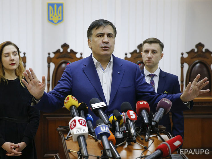 Саакашвили собирается обратиться в Европейский суд по правам человека из-за действий СБУ