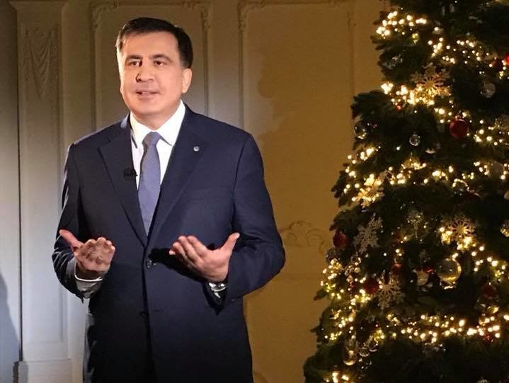 Саакашвили заявил, что телеканал ZIK будет транслировать в новогоднюю ночь его поздравление