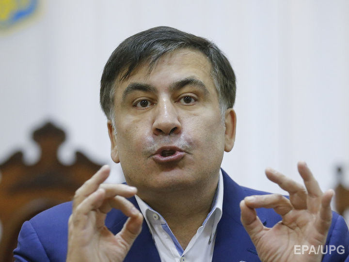 Саакашвили заявил, что заочный приговор в Грузии был вынесен ему по требованию Путина
