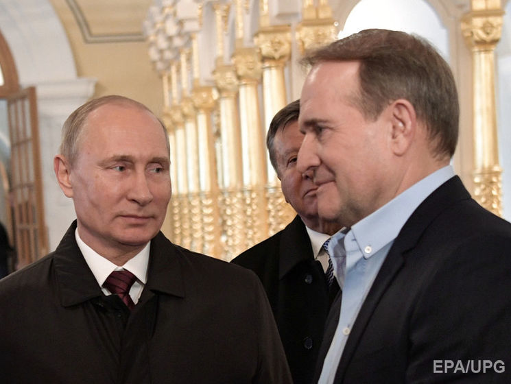 Путин 10 января встретился с Медведчуком