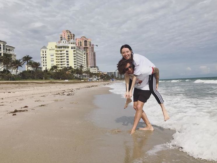 Дорофеева и Дантес отдыхают в Майами