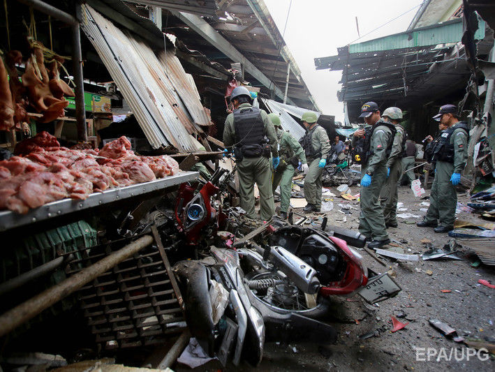 На рынке в Таиланде произошел взрыв, трое погибших