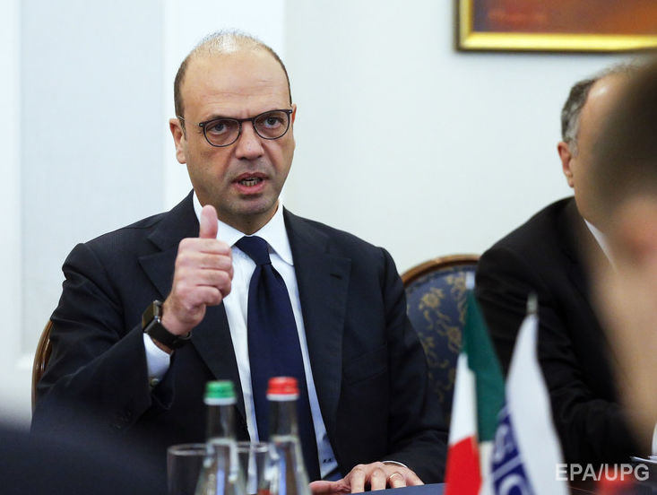 Альфано сообщил, что Италия выделит €2 млн на гуманитарную помощь Украине