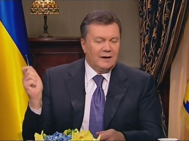 Янукович: Митингующие на Майдане спровоцировали беркутовцев на разгон
