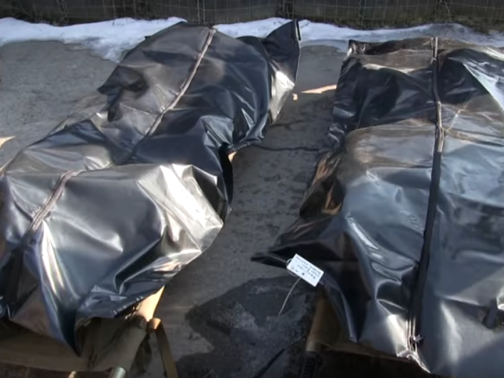 ВСУ передали боевикам на Донбассе тела двух выходцев из РФ. Видео
