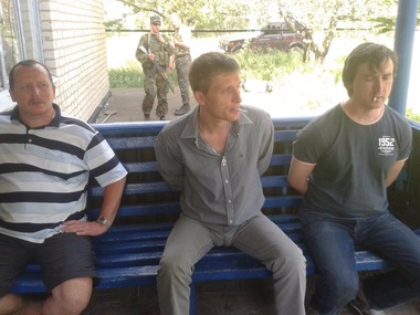 Под Краматорском вместе с отрядом боевиков задержали российских журналистов