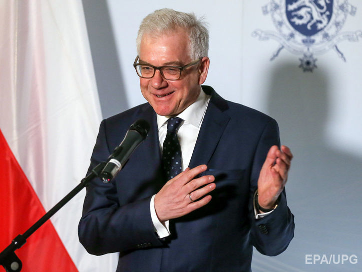 Глава МИД Польши надеется, что спор с Украиной по поводу исторических вопросов будет урегулирован