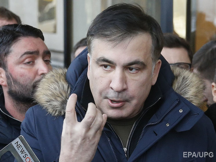 Саакашвили о своем выдворении в Польшу: Порошенко – не мужчина даже, это подлый барыга