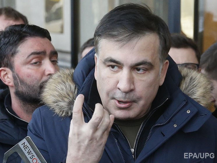 В МВД заявили, что правоохранители задержали Саакашвили, когда отрабатывали "места концентрации незаконных мигрантов"