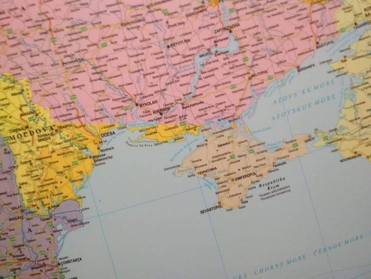 У Будапешті продавали карти Європи з некоректним позначенням Криму