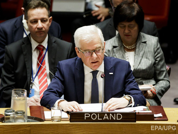 Польща підтримує розгортання на Донбасі миротворчої місії ООН
