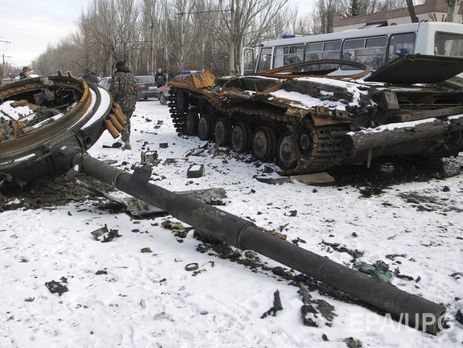 По данным разведки, российские наемники лишились на учениях двух танков