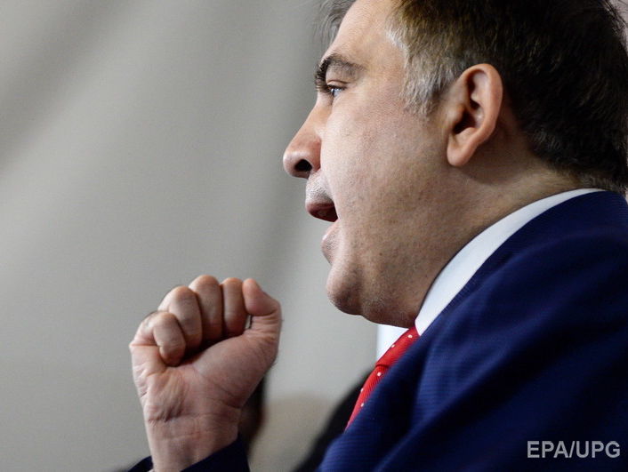 Саакашвили: Ни я, ни "Рух нових сил" никакого отношения к сегодняшней акции под Радой не имеем