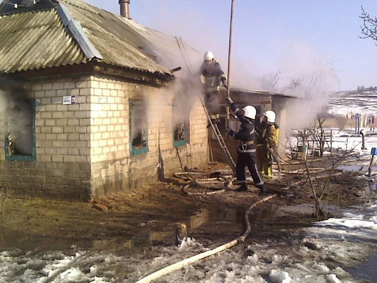 У Кіровоградській області в пожежі загинуло троє дітей